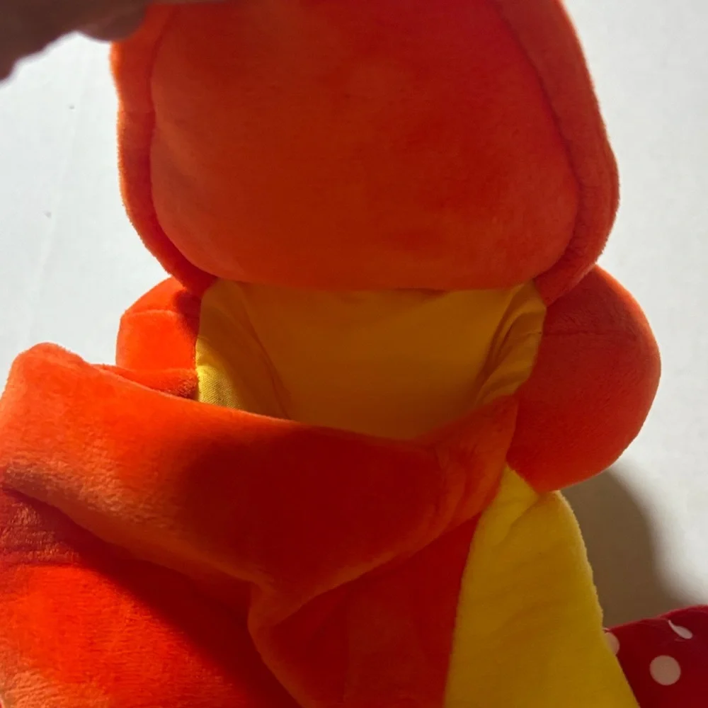 Colorful Plush rattle pelican by Doug and Melissa